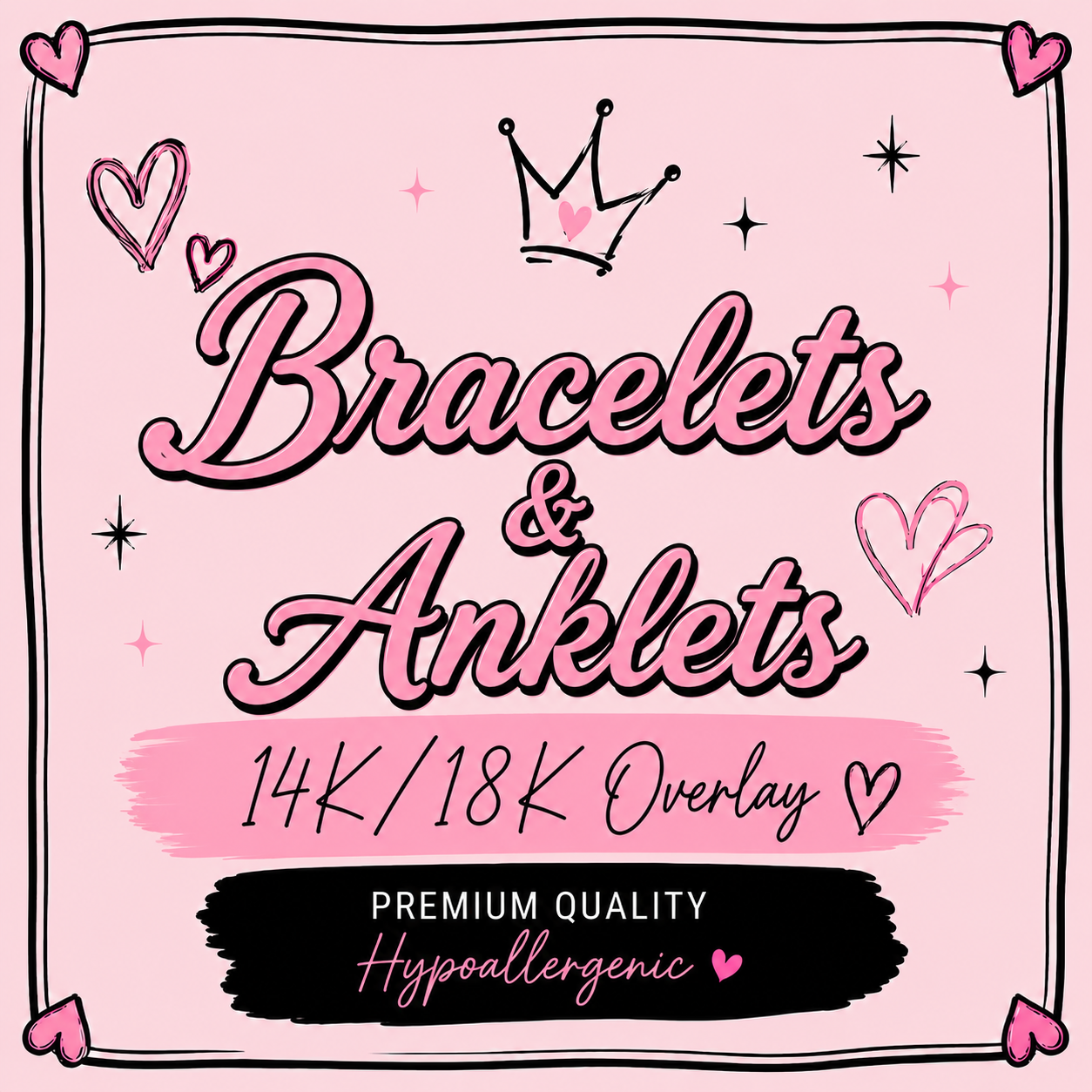 Bracelets & Anklets Collection (Starting at $15)