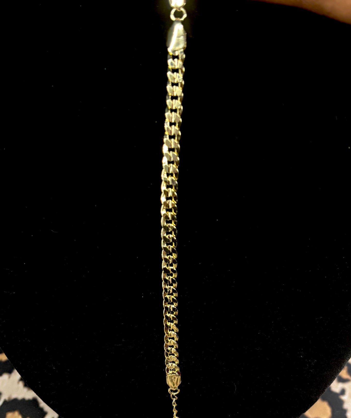 14k Gold Thick Cuban Bracelet - 8"