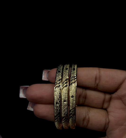 14k Gold Bangle - Small Size