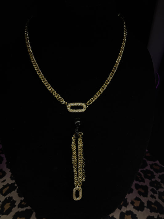 Oval Necklace Set